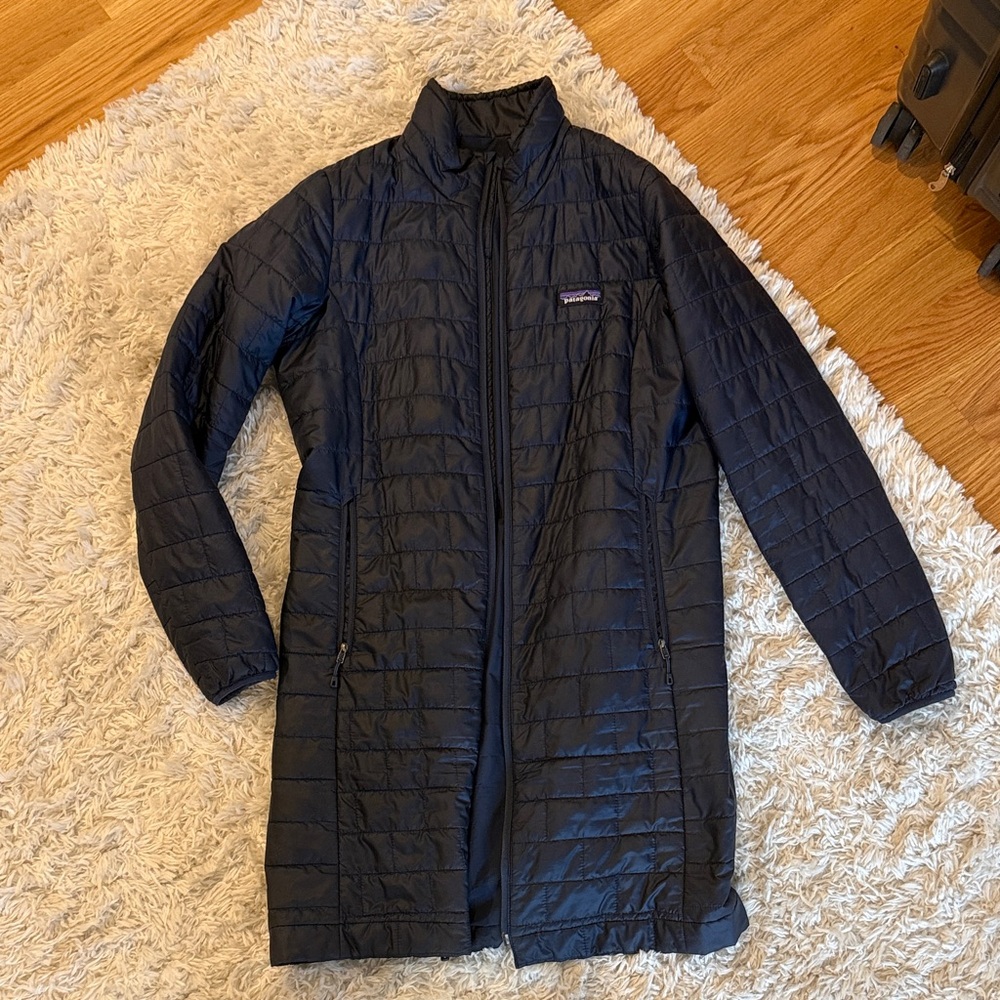 Patagonia Navy Quilted Jacket